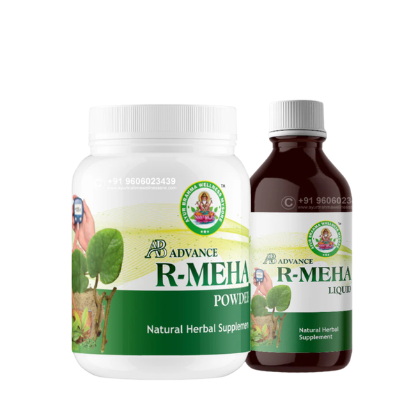 Ayur Brahma Advance R Meha Powder & Liquid Combo